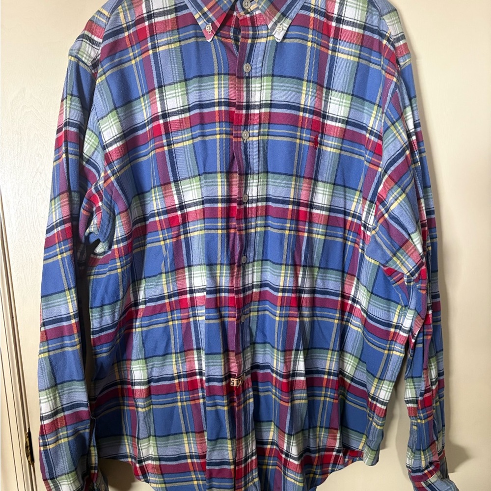 Ralph Lauren Multicolor Plaid Button Down Shirt XXL
